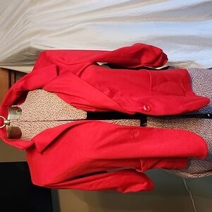 Wetseal red blazer sizes XL